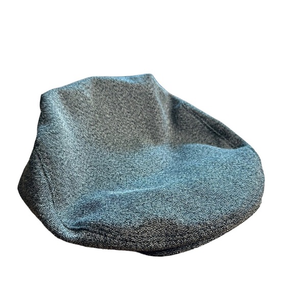 J. Crew | Grey Wool Herringbone Classic Driving Cap Size L/XL - Picture 3 of 8